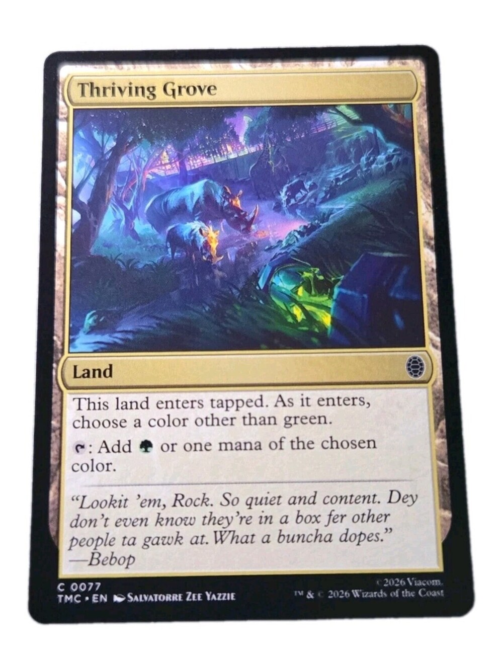 Thriving Grove Commander: Teenage Mutant Ninja Turtles Regular